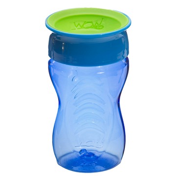 WOW Cup Tritan Kids系列 防漏學習杯 適合12個月以上兒童  藍色  296ml  1個