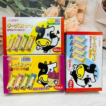 扇屋食品 OHGIYA鱈魚起司條 乳酪條 48入 經典原味/DHA添加/鰹魚風味/黑胡椒風味｜全店$299 全家取貨免運｜領券9折｜APP下單最高再賺22%點數⚡