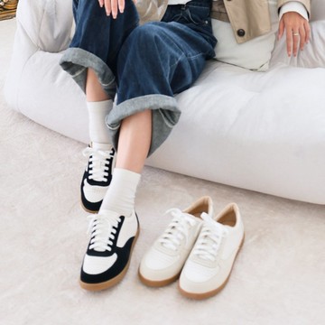 凱西 拼色德訓鞋