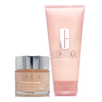 CLINIQUE倩碧 水磁場100H活水循環保濕凝膠75ml 贈水磁場長效保濕身體乳200ml (正統公司貨)