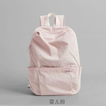 簡約日韓風新款通勤揹包輕便百搭雙肩包旅行包春遊超輕速乾料便攜式戶外登山雙肩包 背包 旅行包 電腦包 多功能包 學生書包