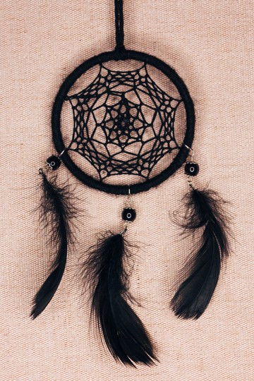 純手工捕夢網 Handmade Dreamcatcher－【 黑】