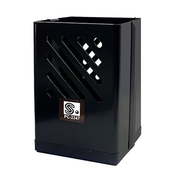 文具通 PC-2347 筆筒鐵製 7.5x10.5cm