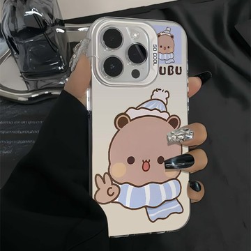 隔日到貨 iphone手機殼/剪刀手布布/適用於蘋果17promax 16Pro 15plus 14 13 12 1防摔