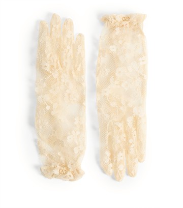 Valentino Garavani Lace VLogo Signature Gloves
