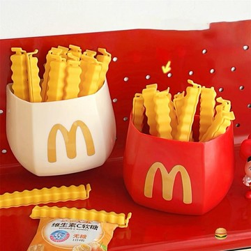 精品🌸可愛麥噹噹冰箱磁吸置物架收納盒側面磁鐵免打孔壁掛式廚房收納盒