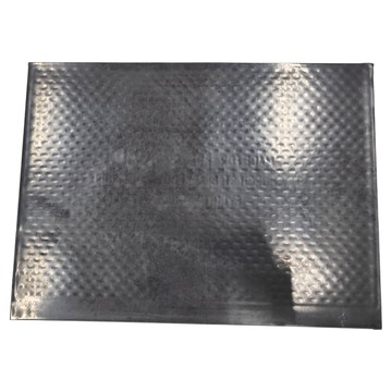 POST GENERAL 多功能止滑瀝水墊 橡膠材質  350 x 260 x 8mm  玄黑色  1個