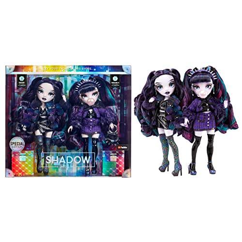 Special Edition Twins- 2-Pack Fashion Doll. Purple Black Designer Outfits