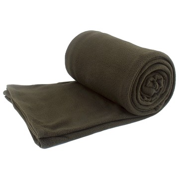 抓絨睡袋 展開成睡袋尺寸183cm(長)X83cm  軍綠色  1個