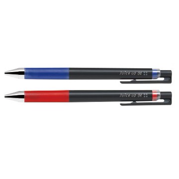 百樂超級果汁0.4鋼珠筆2入-1藍1紅