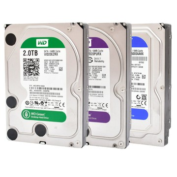 /西數機械硬盤500GB/1T/2T/3T/4T/6T臺式電腦機械硬盤西數藍盤【北歐家居生活】