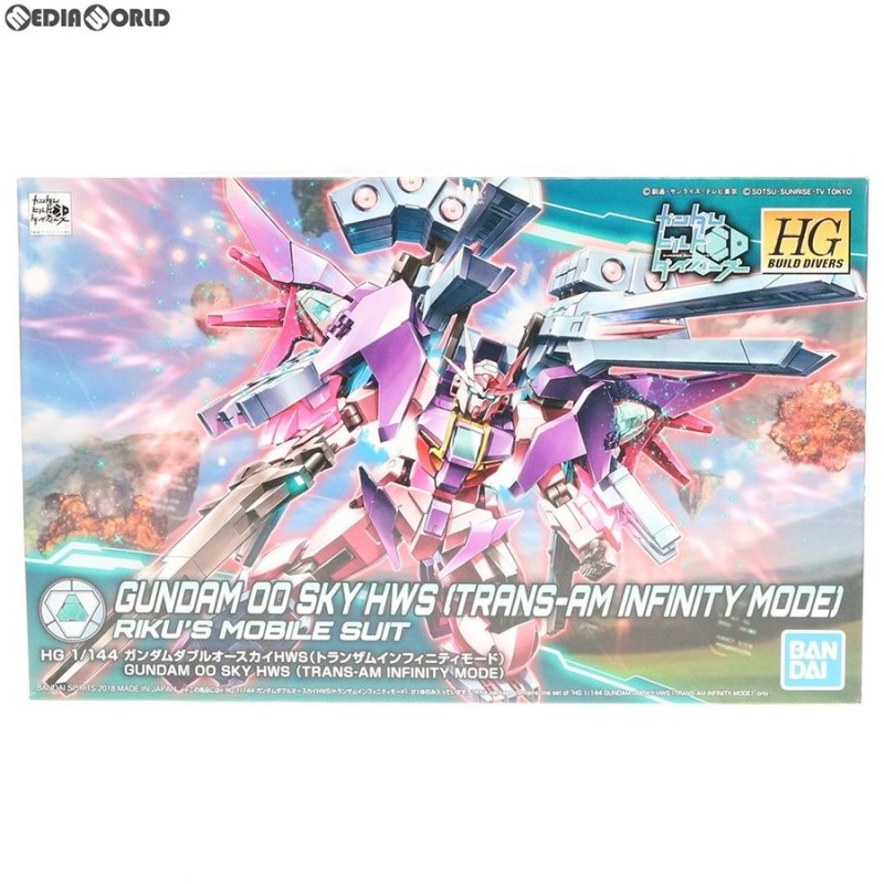 中古即納』{PTM}HGBD 1/144 GN-0000DVR/S ガンダムダブルオースカイHWS