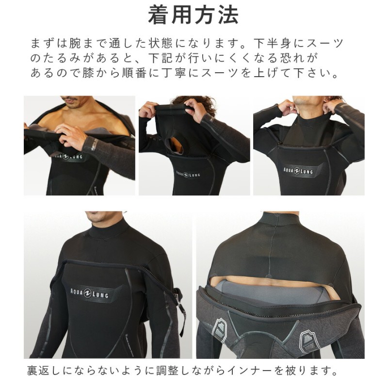 ウェットスーツHIRUKAWA セミドライ
