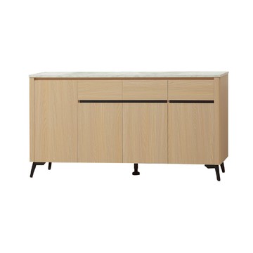 ASSARI-萊德5.3尺仿石面餐櫃(寬158x深40x高78cm)