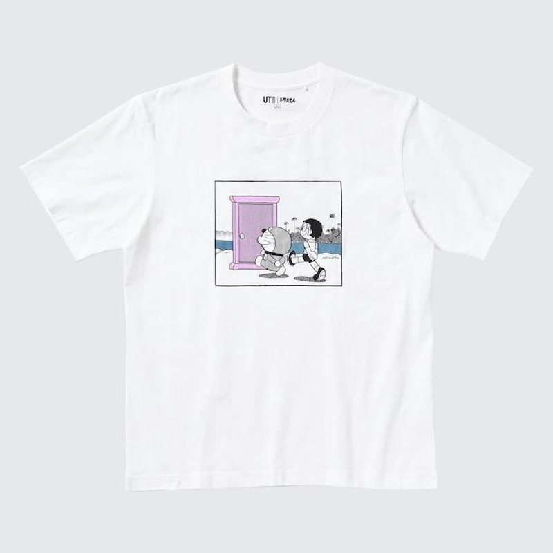 ユニクロ ドラえもん コラボ UT グラフィック Tシャツ 恐竜 どこでも