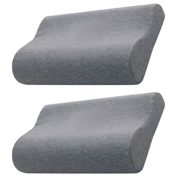 Ishur 伊舒爾 石墨烯釋壓記憶枕 平面機能型  67ｘ40ｘ(高11cm) ± 1cm  2個