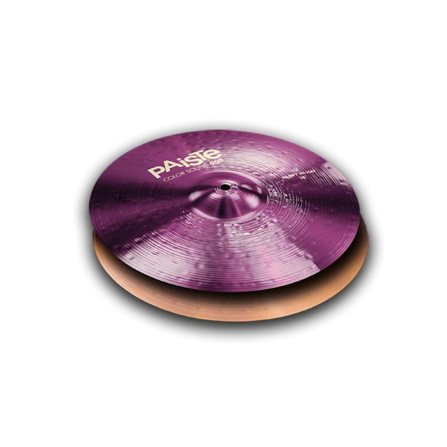 PAiSTe Color Sound Purple Heavy HiHat pair