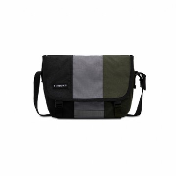 TIMBUK2 信差包 CLASSIC經典郵差包 XS (9L) 綠灰黑拚色(TIB1108-1-ARMY GREEN)