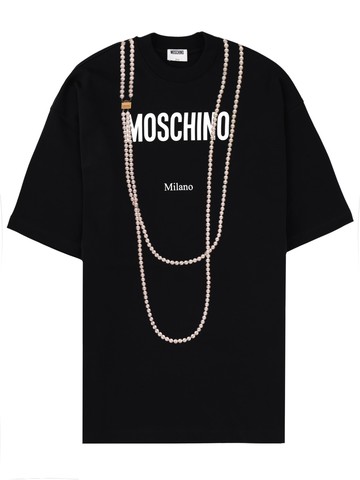 moschino t-shirt with logo
