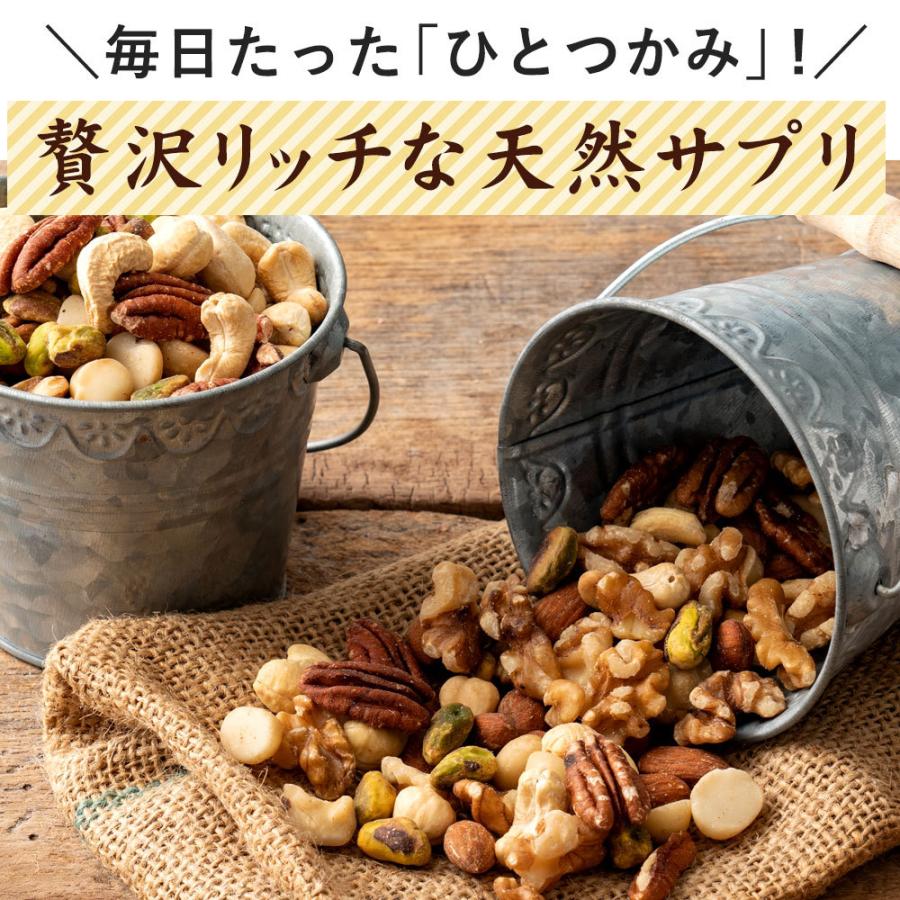 ナッツ ミックスナッツ 無添加 無塩 世界のミックスナッツ 1kg（250g×4） 8種 ピスタチオ ピーカン クルミ アーモンド おつまみ おやつ