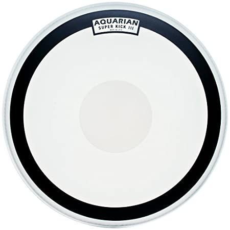 Aquarian Drumheads SKIII20 Super-Kick III Single 50cm Bass Drum Head, with