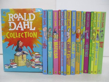 【書寶二手書T1／少年童書_ZEX】Roald Dahl Collection 16 Books Box Set _16冊合售_Roald Dahl