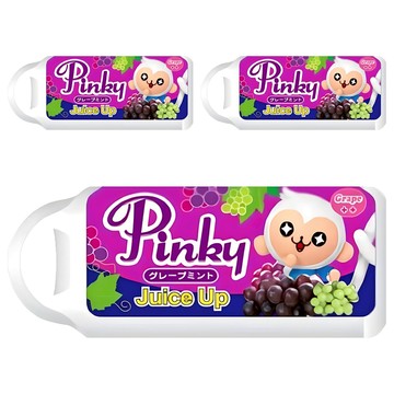 Pinky 薄荷糖 葡萄口味 清涼爽口 口齒留香  7g  3個