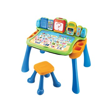 Vtech 英國 4合1多功能互動學習點讀寫桌椅組