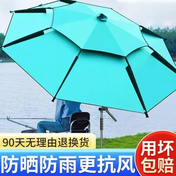 釣魚傘2025新款大釣傘防曬加厚萬向拐杖傘戶外專用露營遮陽傘批發