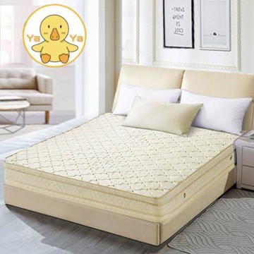 【鴨鴨居家】艾蜜乳膠四線獨立筒床墊-雙人加大6尺