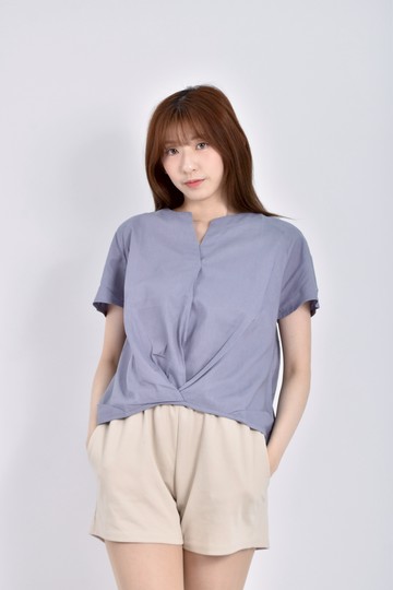 (XL) 丹寧牛仔藍色長袖上衣