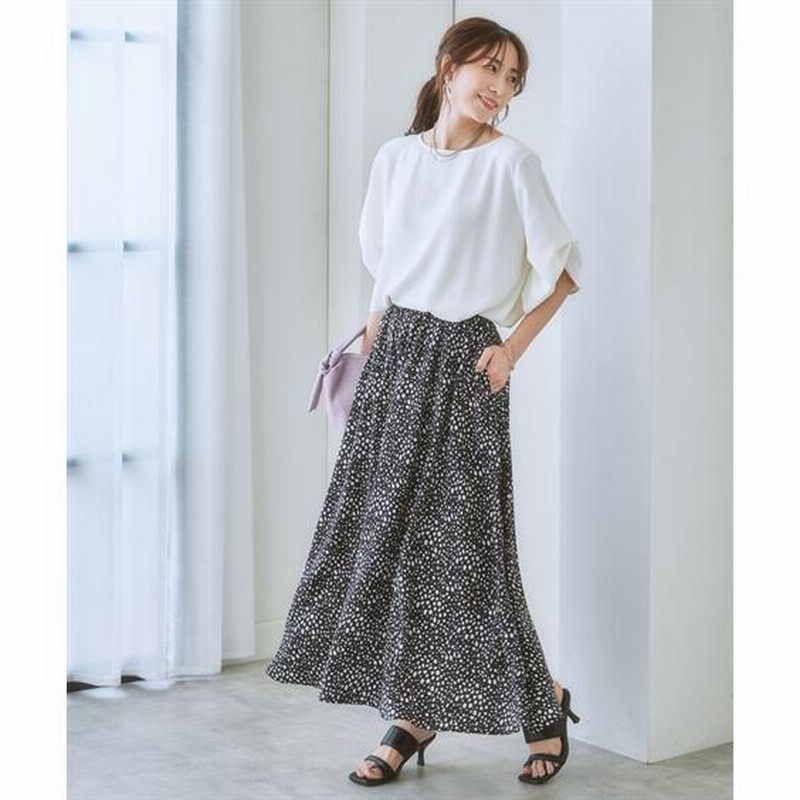 レディース 袖コンシャス ブラウス S/M/L/LL ニッセン nissen レディース 袖コンシャス ブラウス S/M/L/LL ニッセン nissen