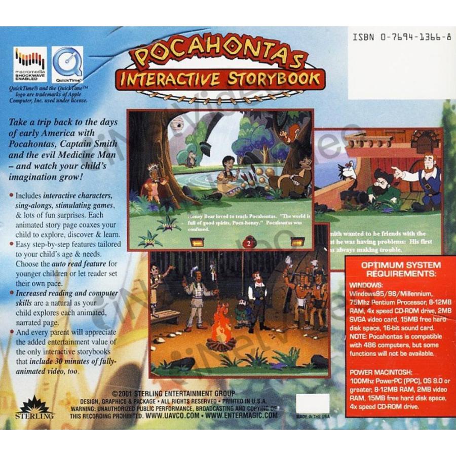 POCAHONTAS: INTERACTIVE STORYBOOK CD-ROM (輸入版)