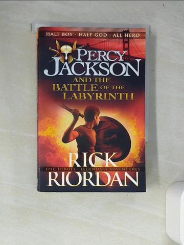 【書寶二手書T5／原文小說_W14】Percy Jackson and the Battle of the Labyrinth_Rick Riordan