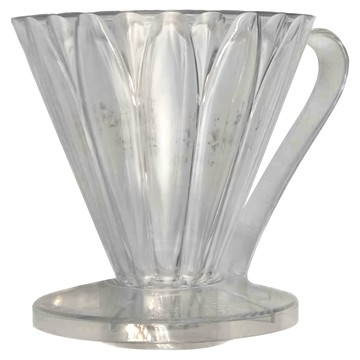 CAFEC DEEP 45 Tritan款深層花瓣濾杯 3-7杯份  FDD-45  透明 3~7杯  1個