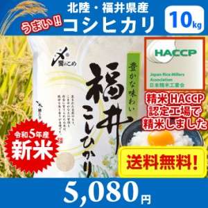 コシヒカリ発祥の地 北陸・福井県産こしひかり（水仙）10kg 送料無料!(北海道沖縄離島は別途700円かかります