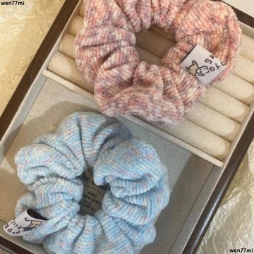 超實惠一 髮圈 發繩 頭飾軟軟糯糯燈芯絨可愛髮圈秋冬新款厚實絨面大號大腸圈彩色發繩