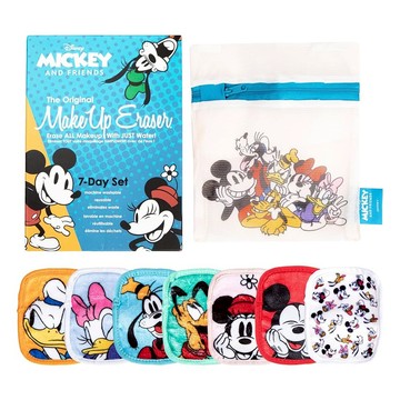 MakeUp Eraser 原創魔法卸妝巾 迪士尼米奇家族七件組  迪士尼米奇家族  1組