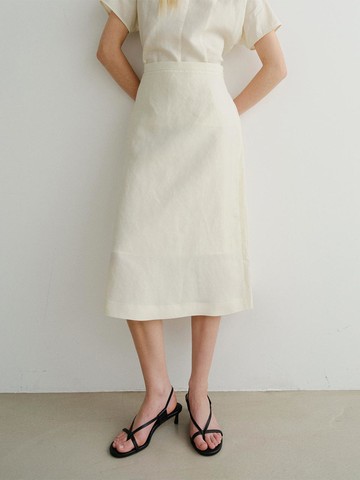 LUNA LINEN SKIRT