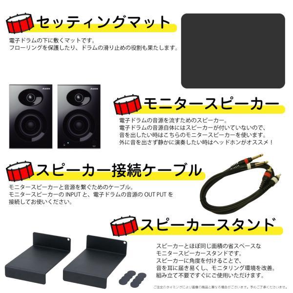 ALESIS(アレシス) NITRO MESH KIT スターターセット   セッティングマット   アンプ 