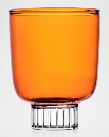Liberta Amber Stemmed Wine Glass, 10 oz.