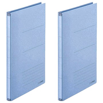 PLUS 普樂士 背幅伸縮檔案夾  藍色  2個