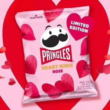 韓國限定｜Pringles 愛心迷你洋芋片