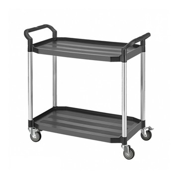 康得倫KTL 大型兩層工作車 黑色 /台 KT-818LE【APP滿額下單10%點數(單一帳號最高5000點)】1/31止