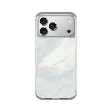 iPhone 17 Pro Max ClearX (MagSafe 兼容) 霜透灰 - 石紋與渲染 / Marble & Dreamy Gradient - 初戀