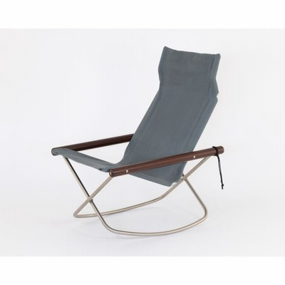 Nychair X ニーチェアエックス ロッキング NY-143 グレー ダークブラウン