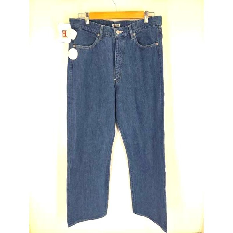 AURALEE(オーラリー) 22AW SELVEDGE LIGHT DENIM PANTS メンズ 5 中古 古着 1023 |  LINEブランドカタログ