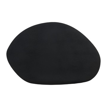 kela Stone 鵝卵型皮革餐墊  45 x 30cm  霧黑色  1個