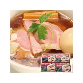 東京ラーメン 「カネキッチンヌードル」 醤油味 乾麺8食