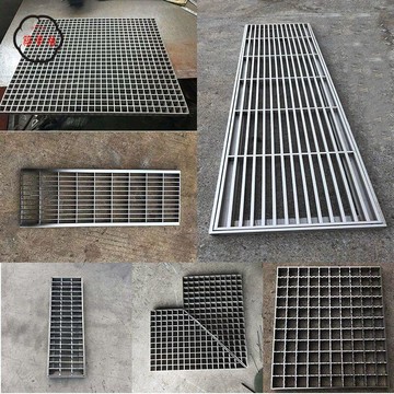 免運 地溝蓋板 排水溝蓋板 下水道蓋板 304不銹鋼格柵排水溝蓋板正方形長方形重型廠家直銷 工廠直銷 特惠/新品特價 全館折扣 可開發票 5z710